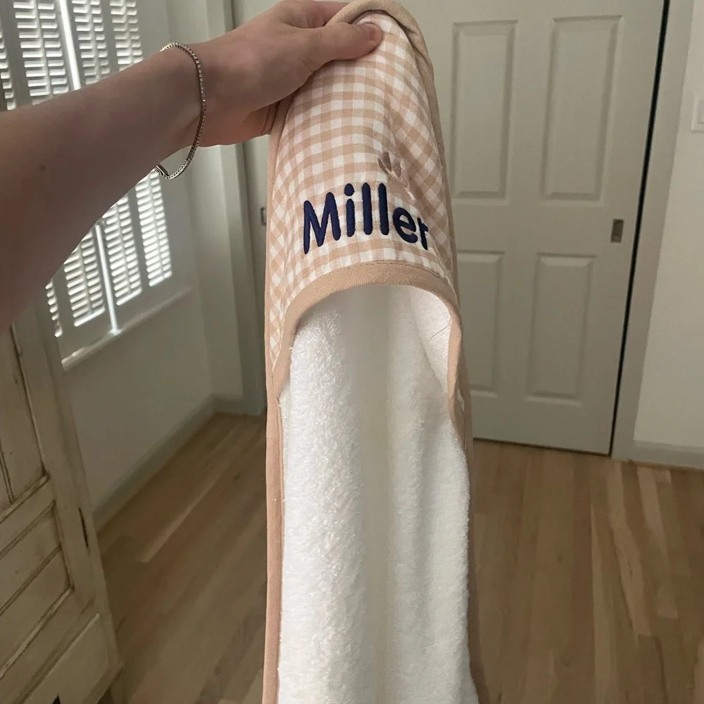 Miller Gingham Bath Towel